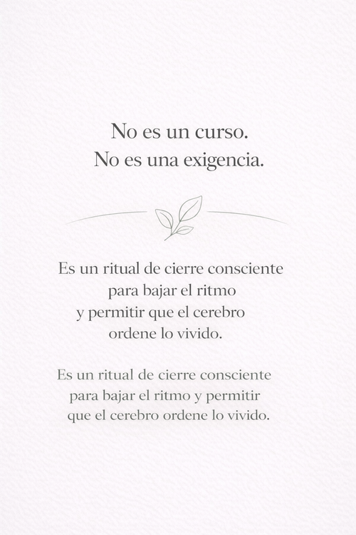 Ritual de Cierre Consciente 2025 - PDF + Audio de acompañamiento