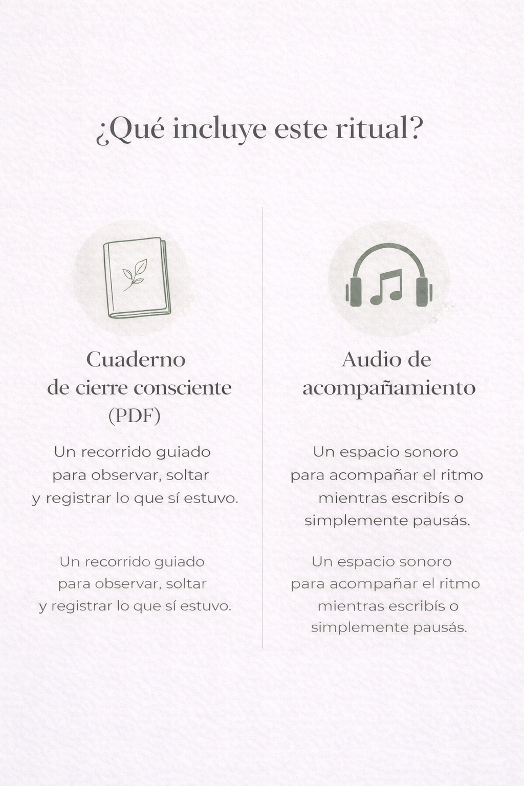 Ritual de Cierre Consciente 2025 - PDF + Audio de acompañamiento