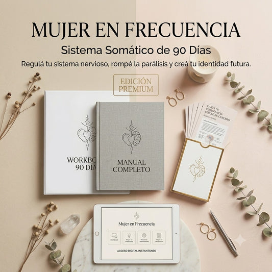 KIT MUJER EN FRECUENCIA: 90 DIAS PARA CONSTRUIR TU IDENTIDAD FUTURA